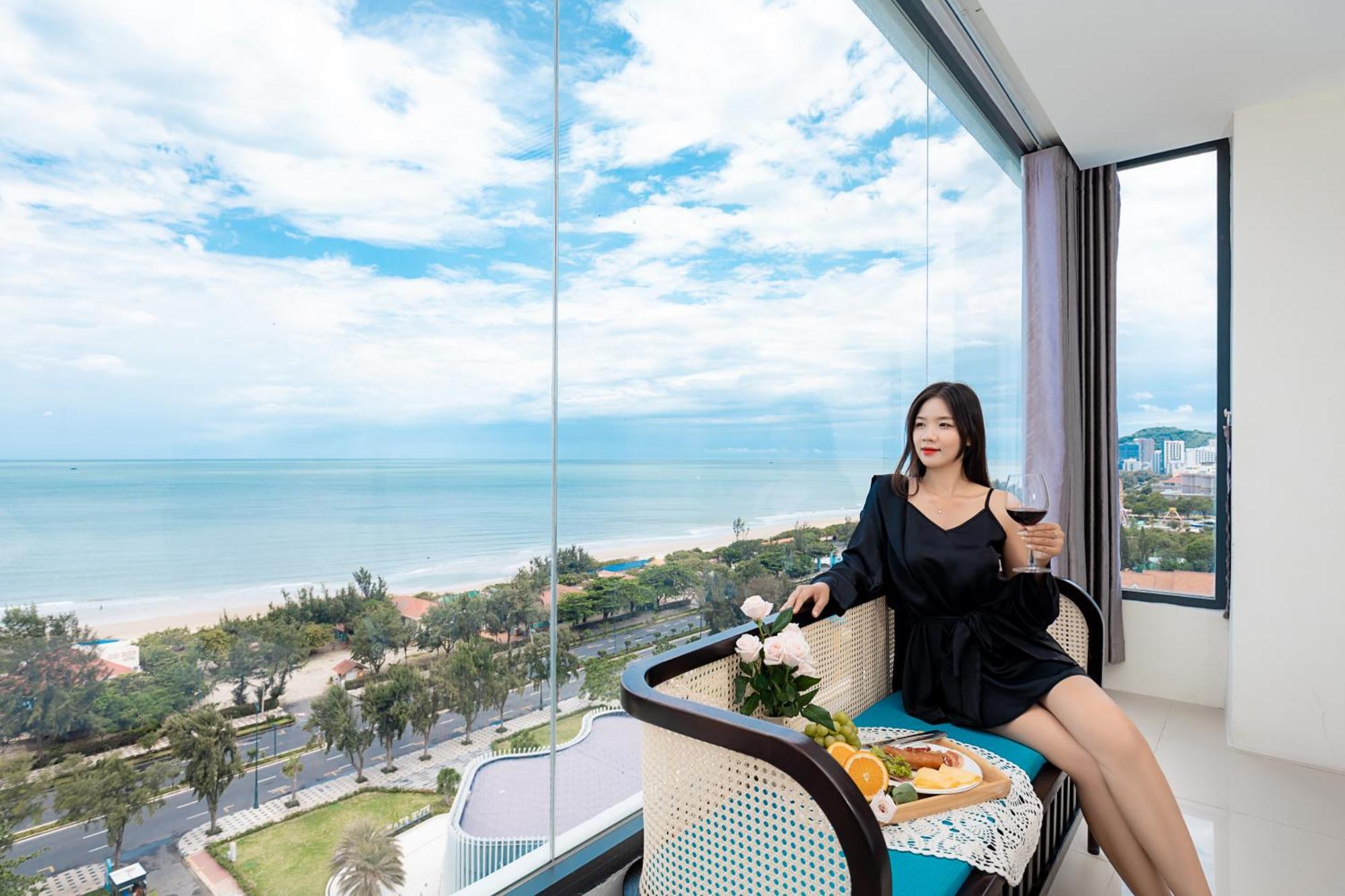 Annata Beach Hotel Vung Tau Exterior foto